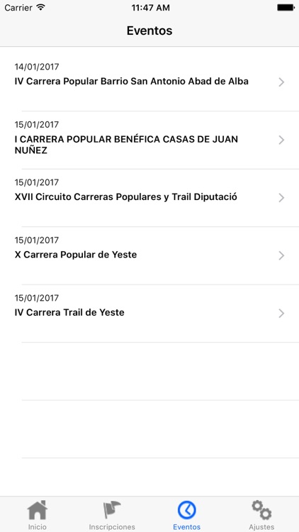 Inscripciones Web screenshot-3