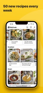 WeCook - 50 recipes every week screenshot #1 for iPhone