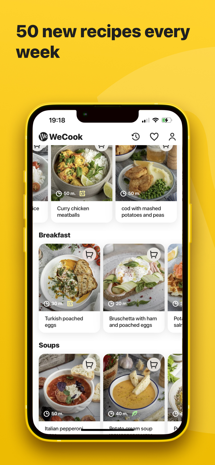 WeCook - 50 recipes every week