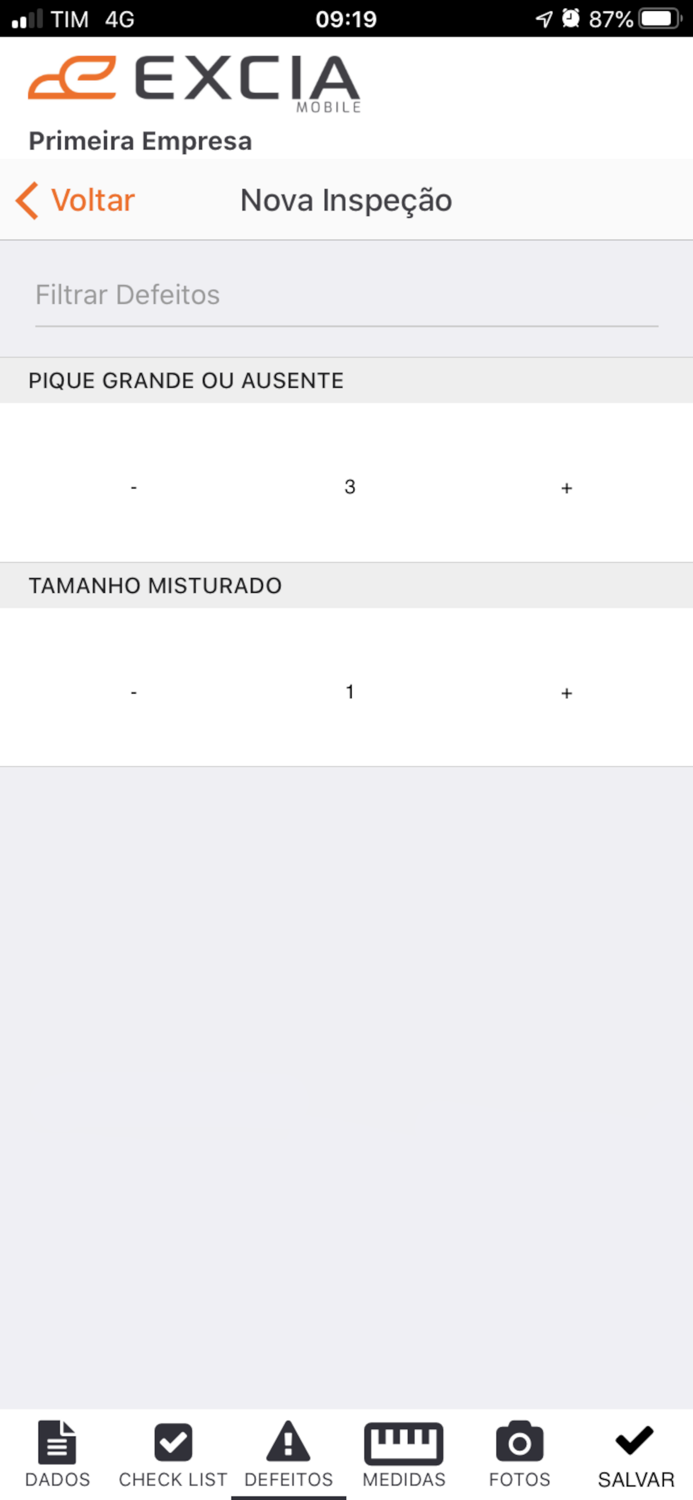 EXCIA Inspeção Antigo