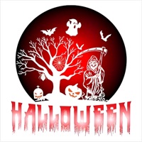 Happy Halloween Scary Stickers logo