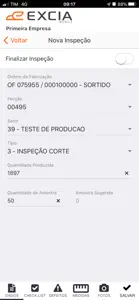 EXCIA Inspeção (Antigo) screenshot #2 for iPhone