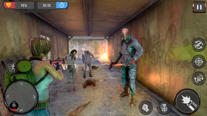 Screenshot #2 pour Zombie! Dying Island Survival
