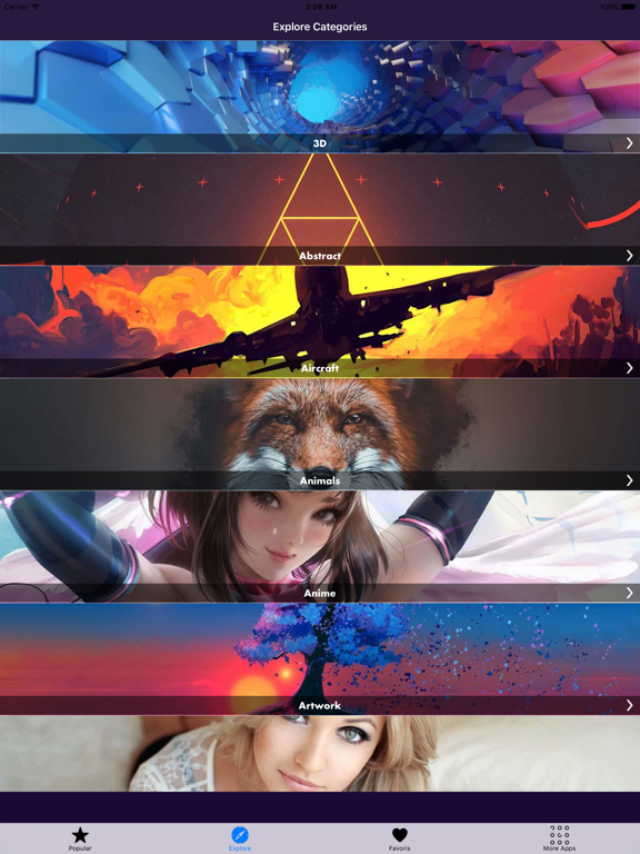Screenshot #6 pour Fonds d'écran HD et Anime