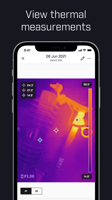 FLIR ONE Screenshot