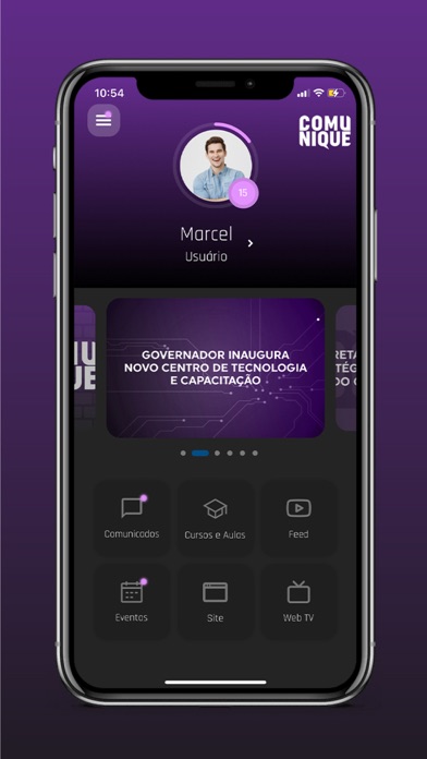 Comunique App Screenshot