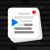 Teleprompter for video script