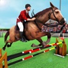 Mounted Horse Riding Show Jump icon