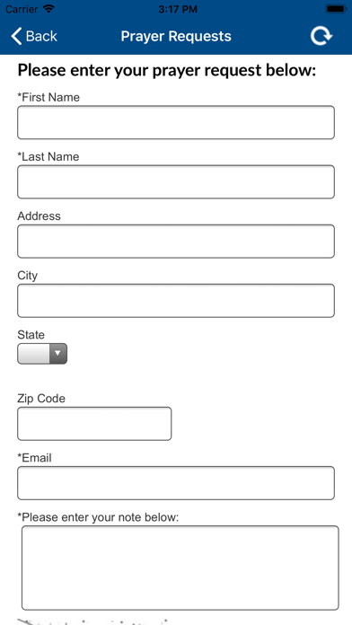 STAF Online Screenshot