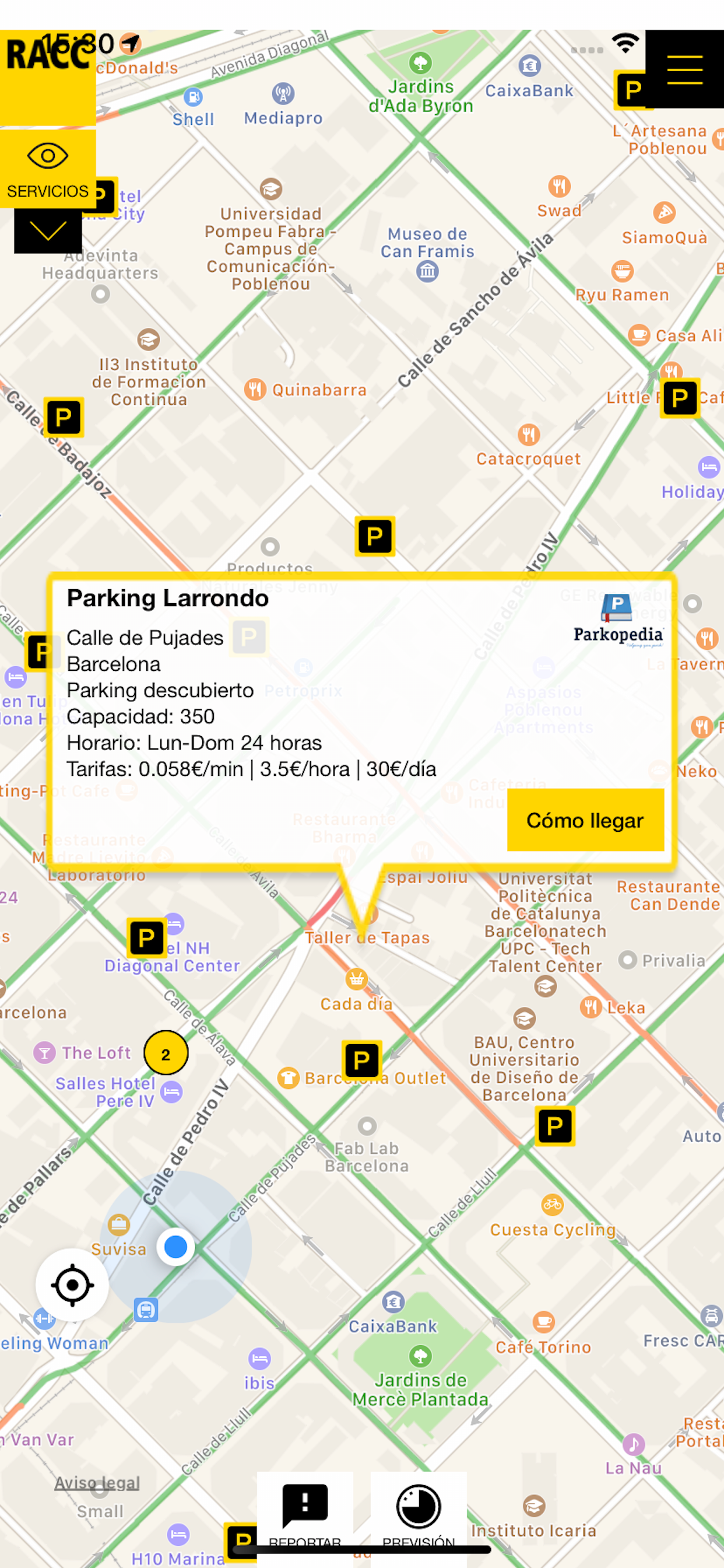RACC Infotransit
