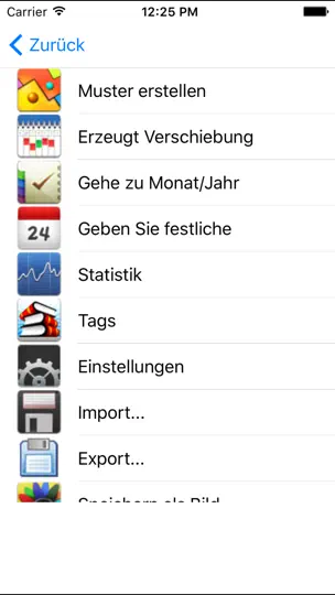 Screenshot von MeineSchich auf dem iPhone 3