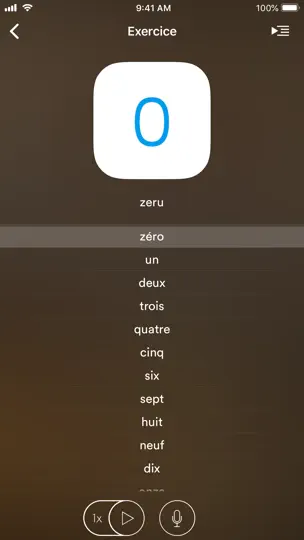 Capture d'écran de Apprendre Le Corse - EuroTalk sur iPhone 3