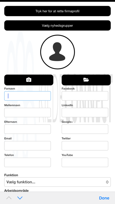Kildeconnect Screenshot