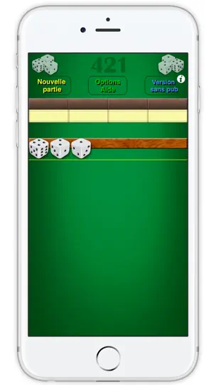 Capture d'écran de Jeu De Dés : 421 sur iPhone 3