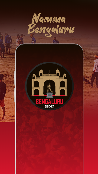 Bengaluru T20 Cricket Fan App Screenshot