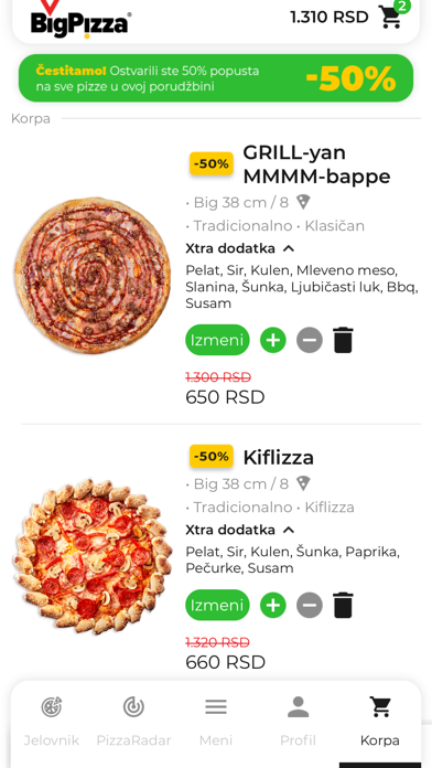 BigPizza Screenshot