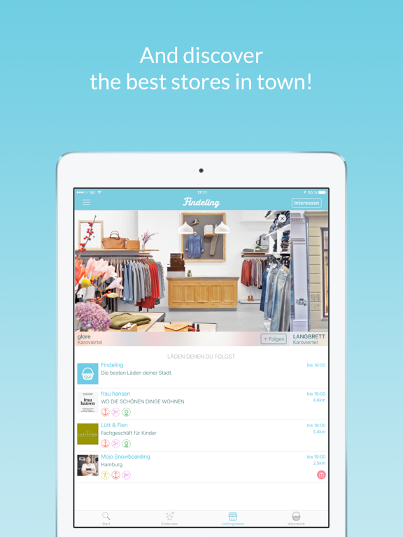 Findeling iPad screenshot 5 - Lifestyle app