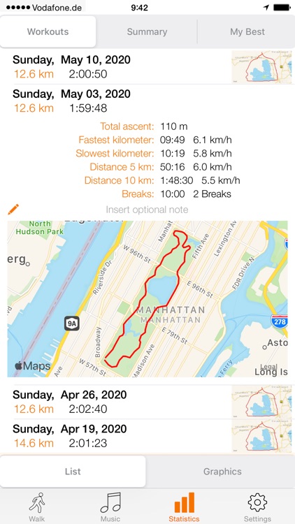 walk.App - Walking with GPS