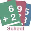Big Math Flash Cards School icon
