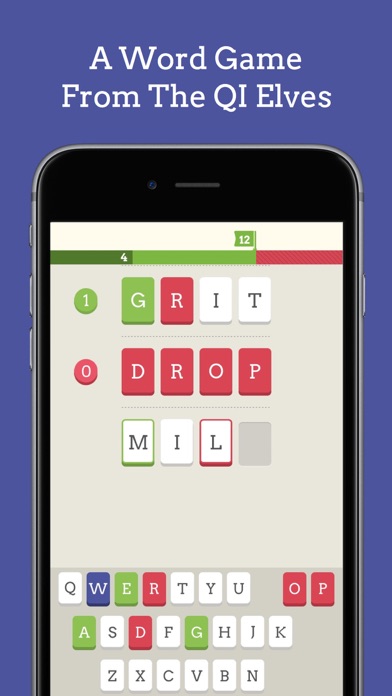Screenshot #1 pour Qiktionary – The 4-letter Game