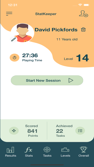 Baseball StatKeeper Screenshot