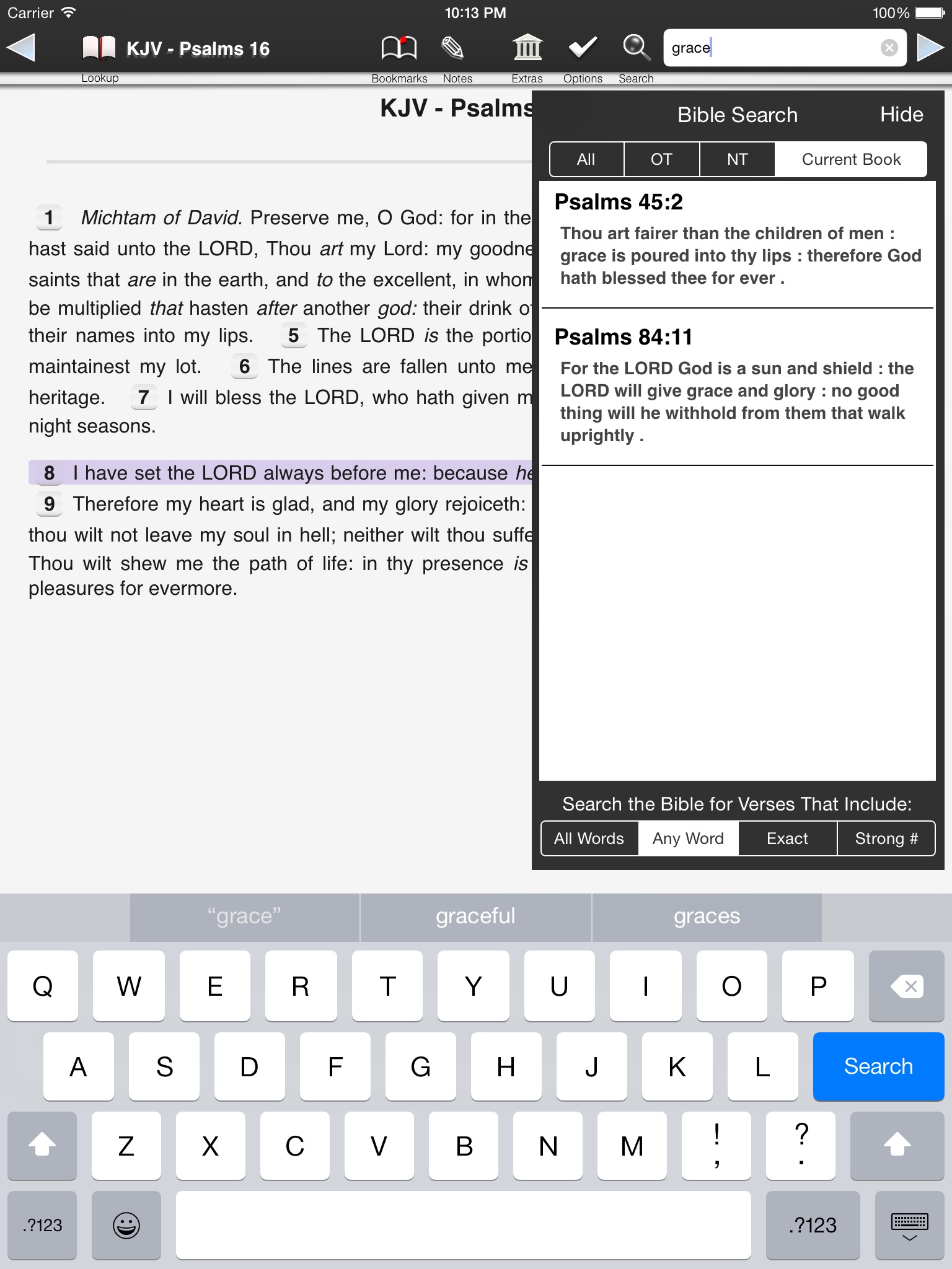 Touch Bible: KJV screenshot 2