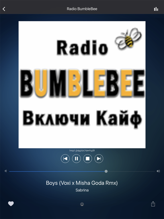 Українські радіо - радіо Украї screenshot 2