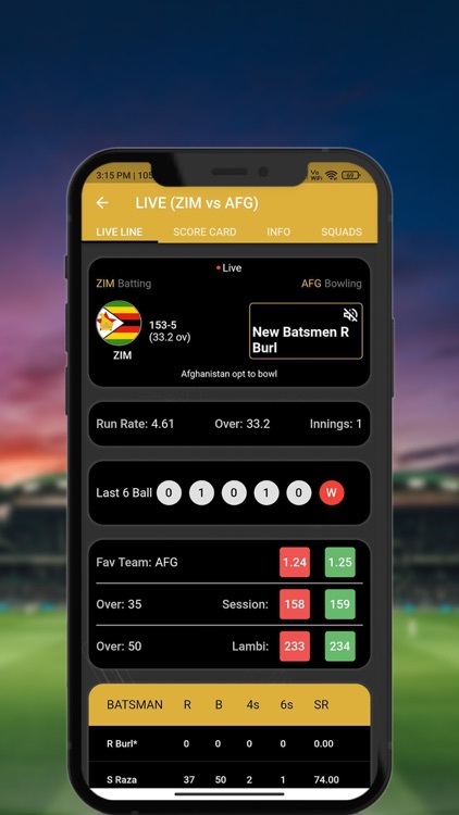 VVIP Live Line - Cricket Score