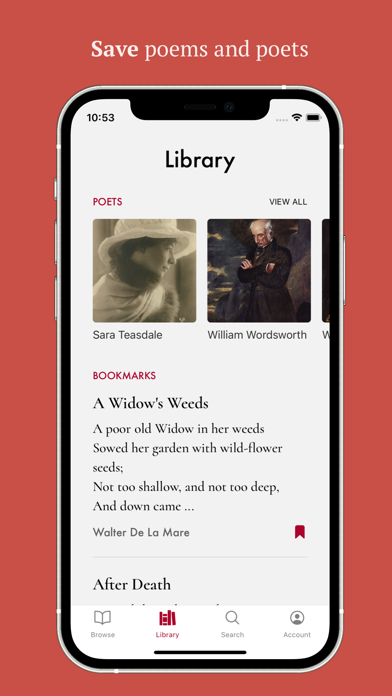 The Poetry Corner Screenshot