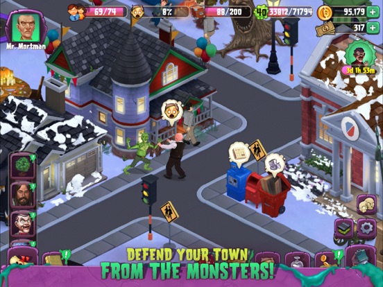 Goosebumps Horror Town iPad app afbeelding 4