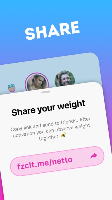 Netto – social weight tracker Screenshot