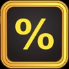 Tip Calculator % Gold - iPhoneアプリ