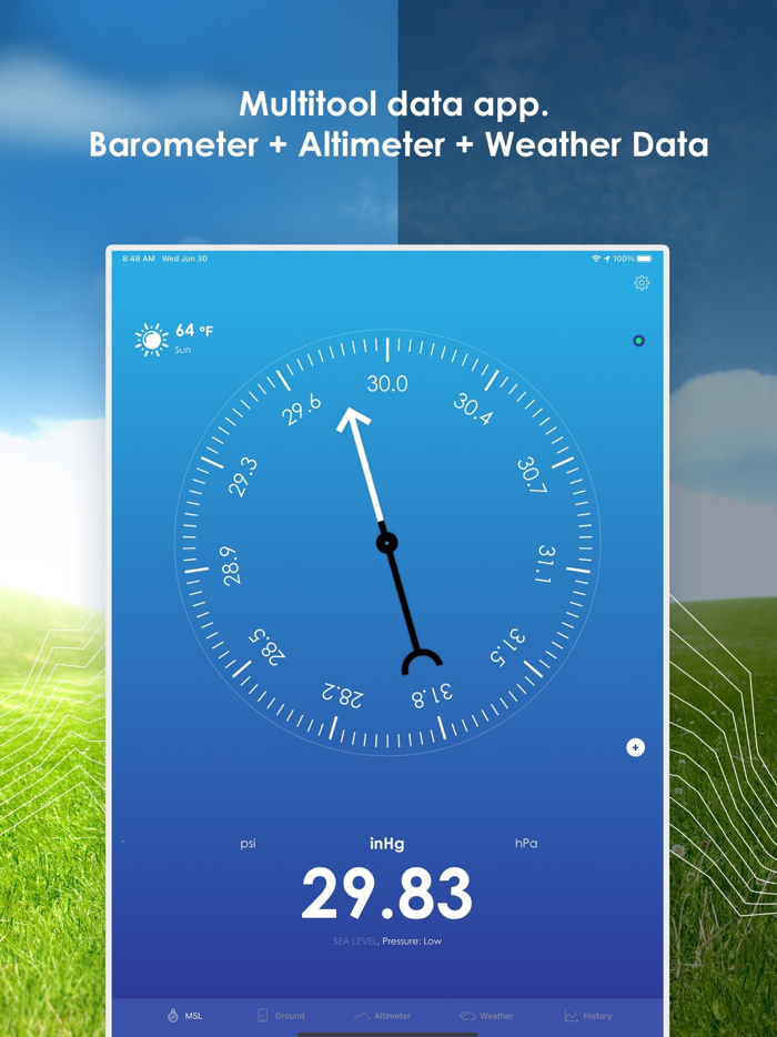 My Barometer and Altimeter