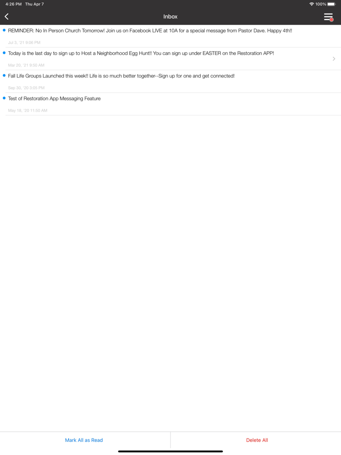 Restoration Church Gardner