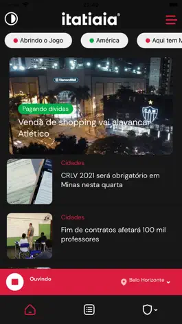 Game screenshot Rádio Itatiaia apk