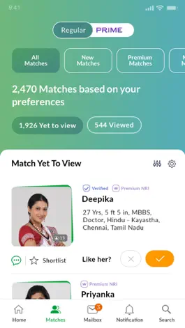 Game screenshot Kerala Matrimony - Wedding App hack