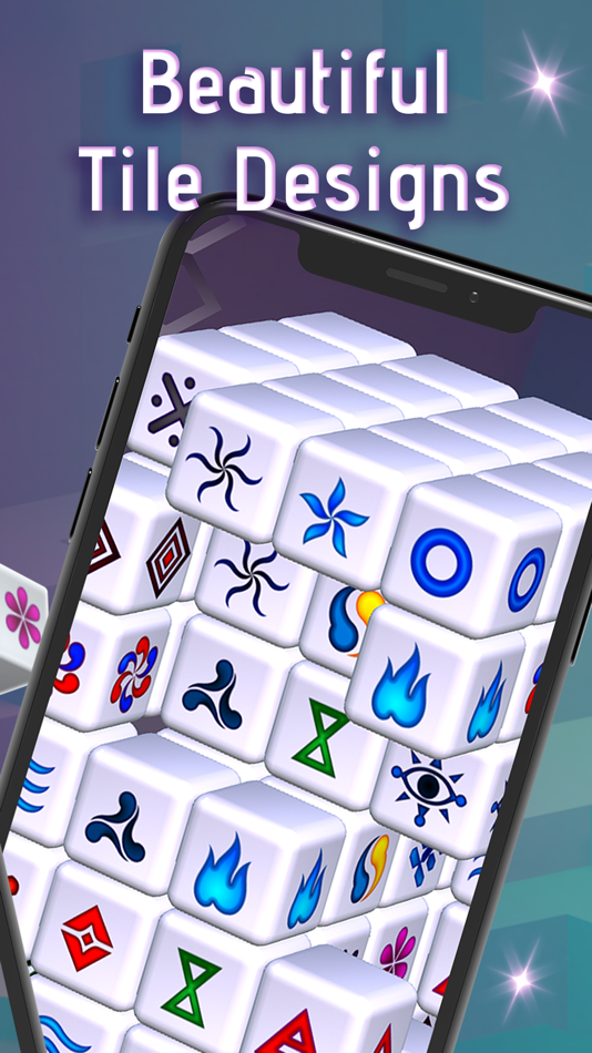 #6. Mahjong Dimensions - 3D Cube (iOS) 由: Arkadium