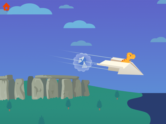 恐竜飛行機 - 子供の世界探検ゲーム、学習と知育を刺激のおすすめ画像3