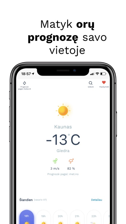 Orai Lietuvoje