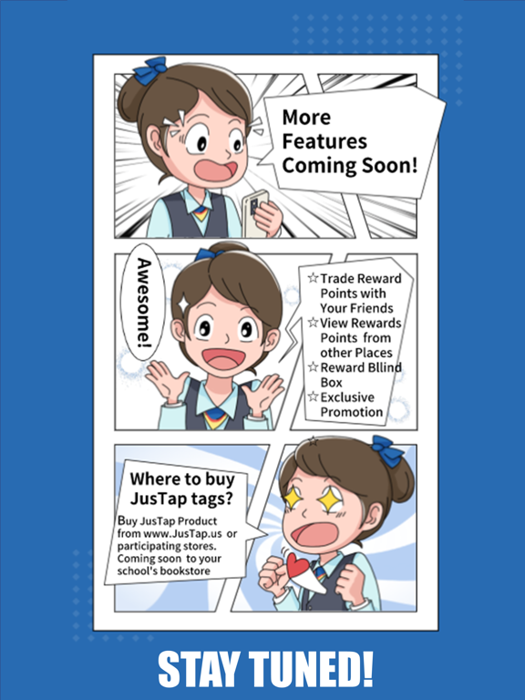 JusTap.us iPad screenshot 5 - Social Networking app