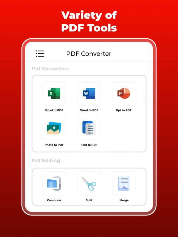 Screenshot #6 pour PDF Maker - Convert to PDF