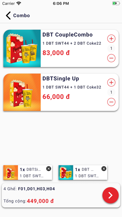 Dcine Cinemas Screenshot