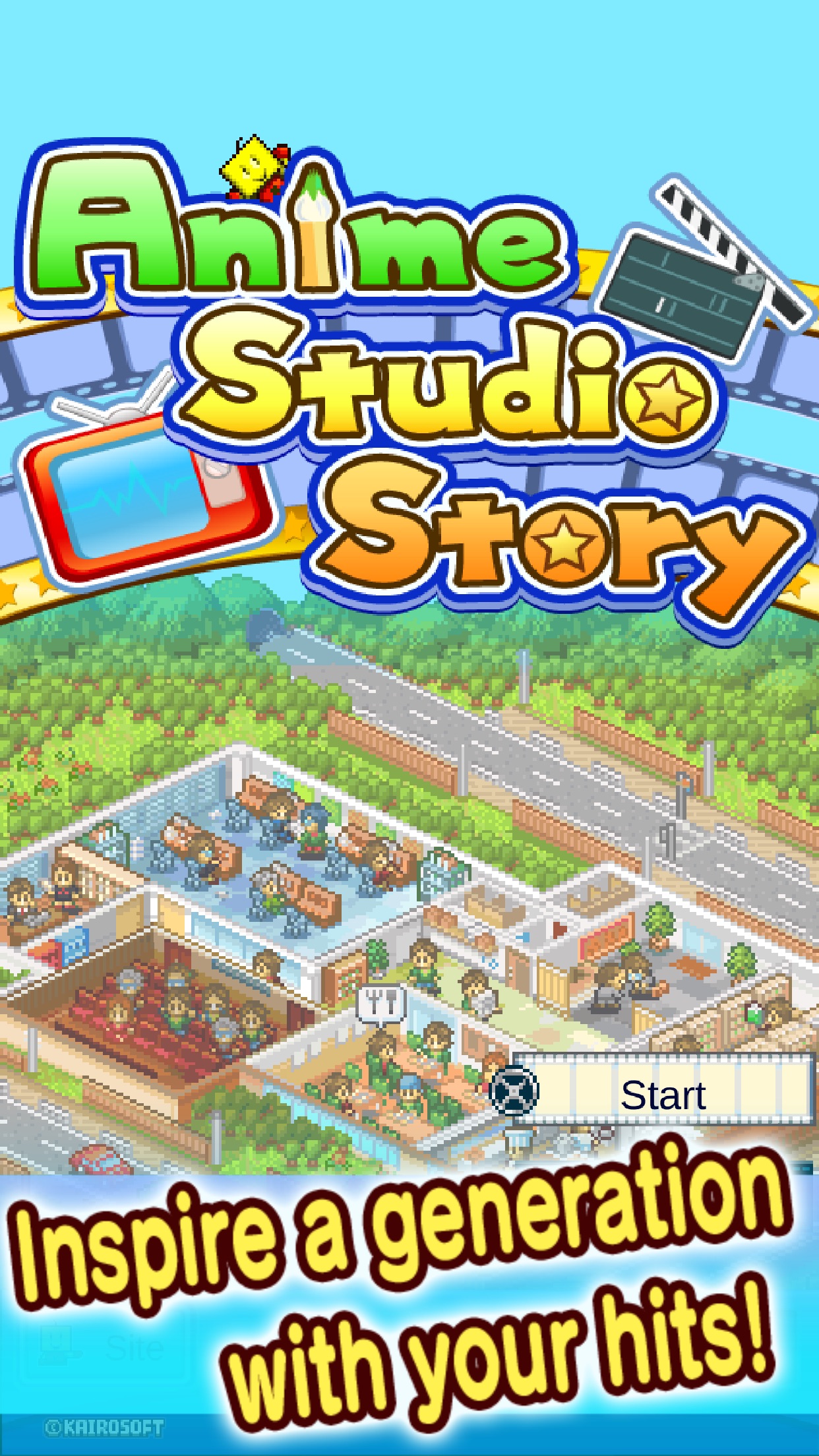 Screenshot do app Anime Studio Story