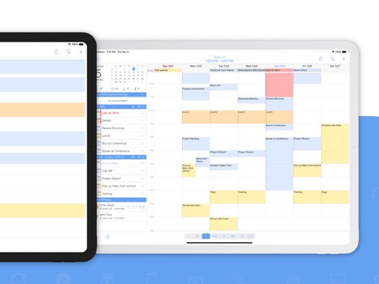 miCal - de missende kalender iPad app afbeelding 2