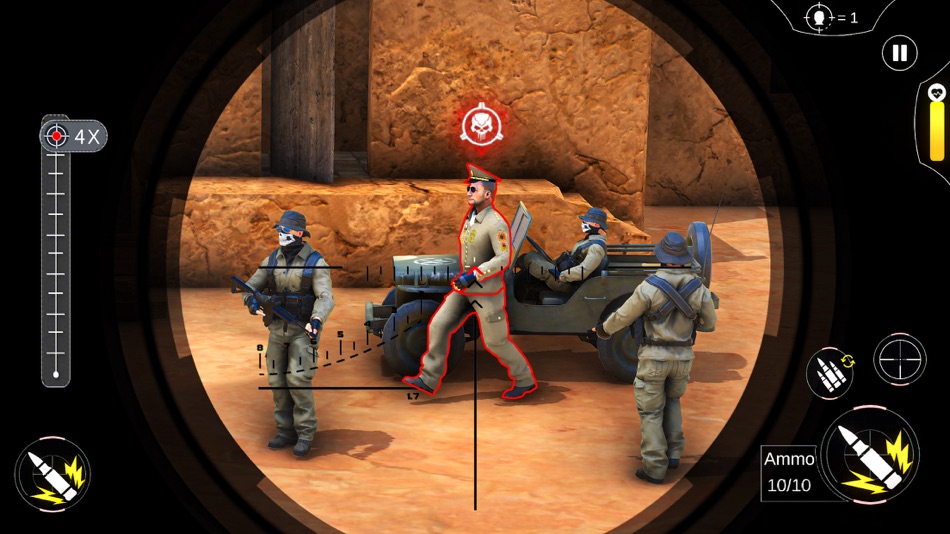 #7. Sniper Gang 3D (iOS) 由: Asif Baig