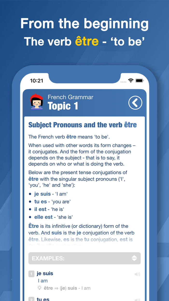 Bootstrap French Grammar