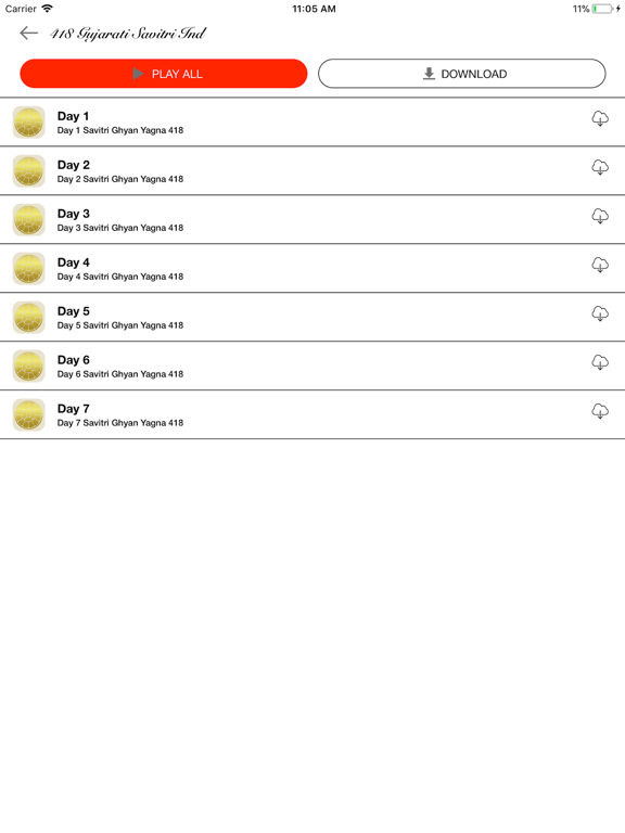 Savitri Mission iPad screenshot 3 - Music app