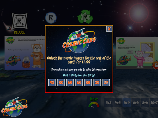 Screenshot #6 pour Cosmic Cubs ECO Puzzles