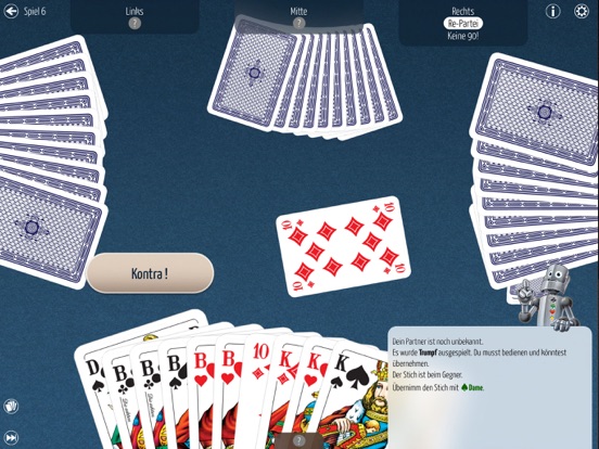 Doppelkopf HD iPad app afbeelding 6