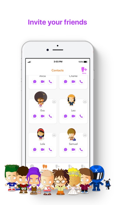 Xooloo - Messenger for Kids Screenshot